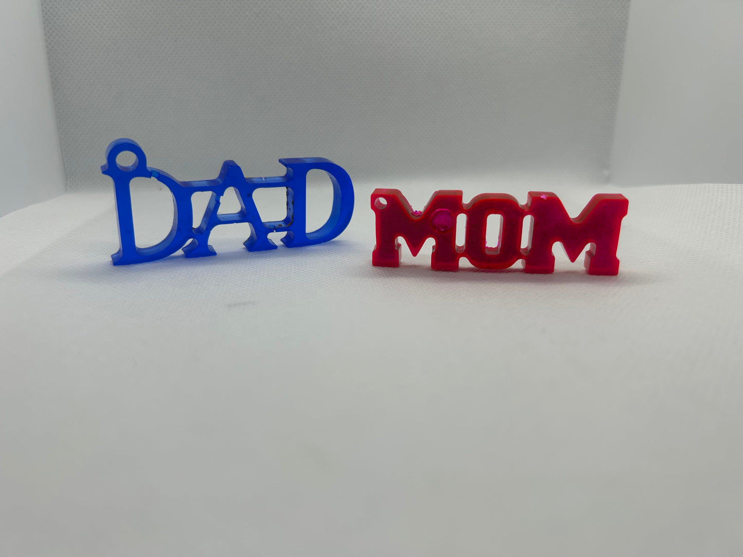 Customisable Resin Keyring
