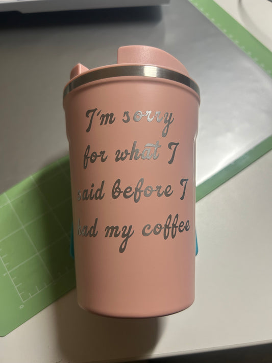 Personalized Travel Mug